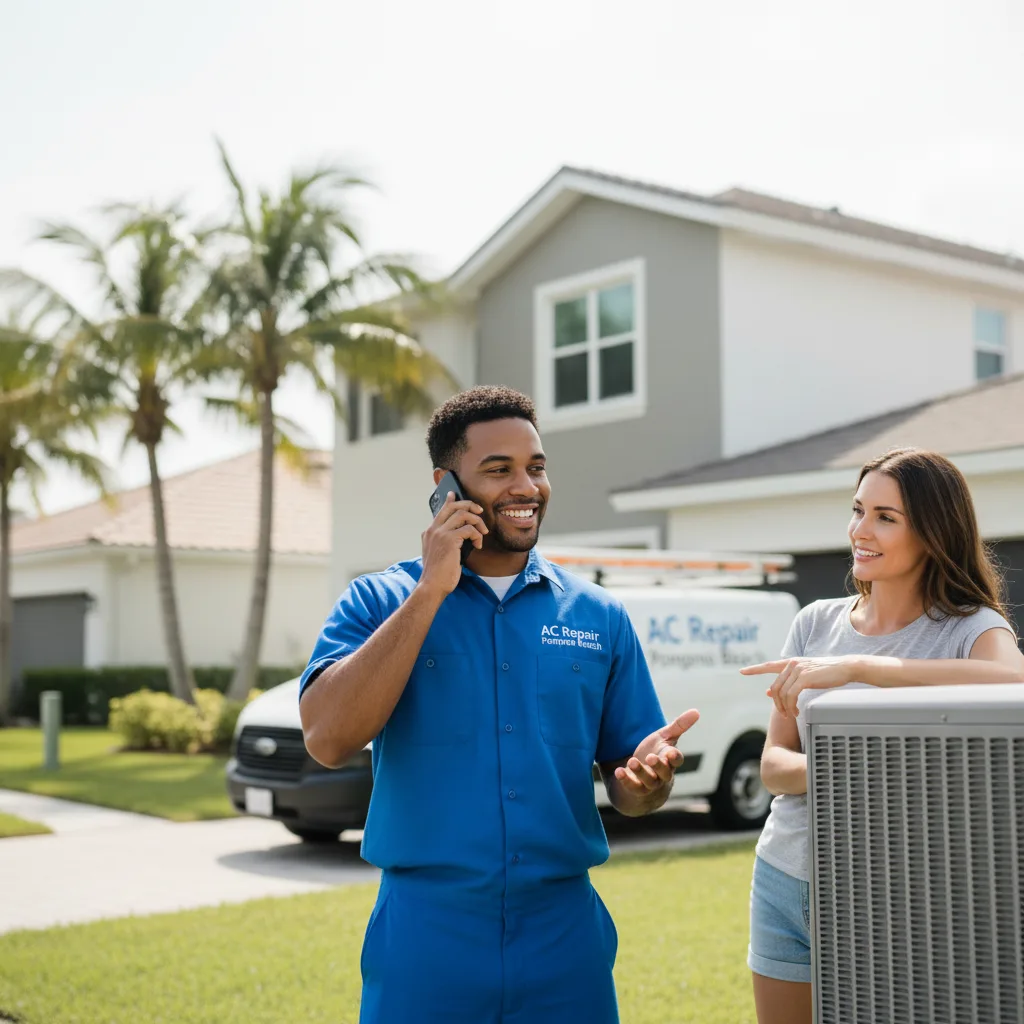 AC Repair Pompano Beach customer support in Moundsville